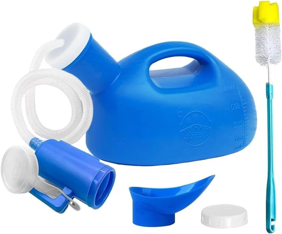 Urinflasche, 2000ml, auslaufsicher, mit Deckel, Urinal für Bett, Camping, Auto - Bild 3 von 4