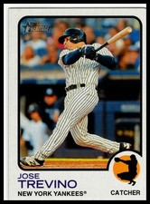 2022 Topps Heritage #544 Jose Trevino New York Yankees SP Short Print NM-MT