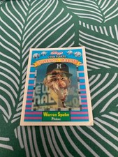 1991 Sportflics Kellogg's Corn Flakes Warren Spahn #12 - FREE SHIPPING
