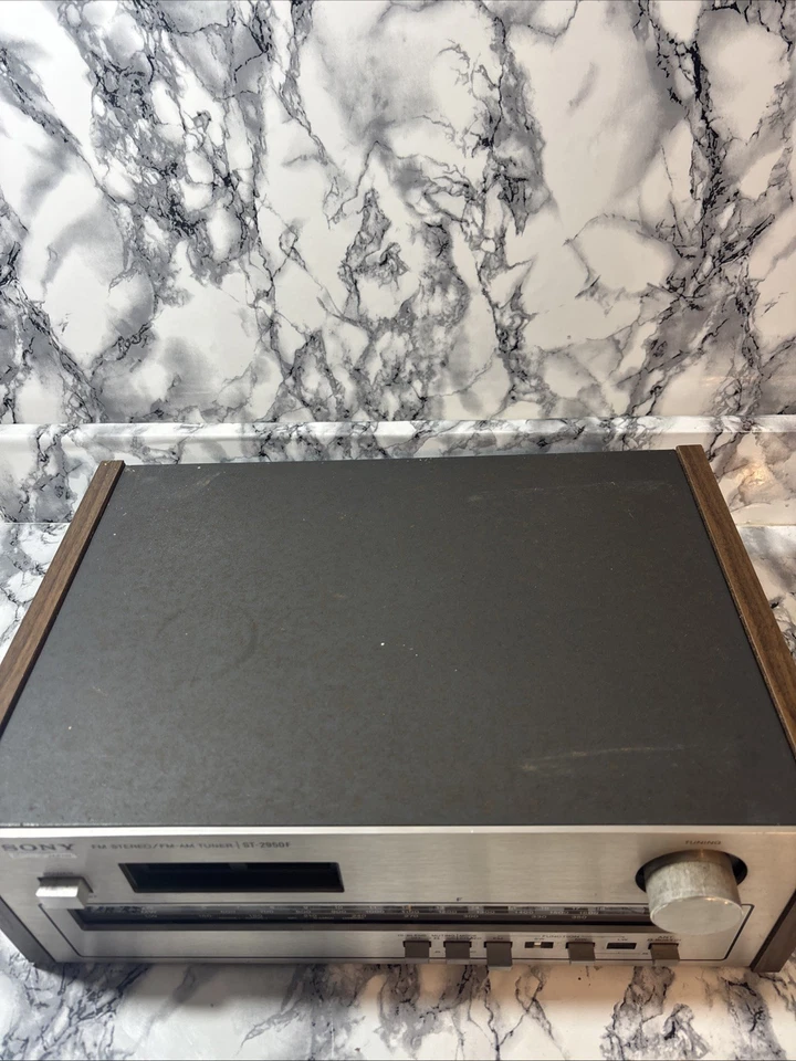 Sintonizador estéreo Sony ST-2950F vintage Hi-Fi FM/AM/LW - funciona faltan 2 botones C3 Foto 4 de 4