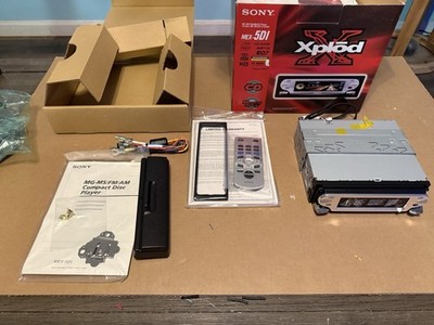 Sony MEX-5DI CD Player/Mp3 In-Dash Receiver with Remote and Manual