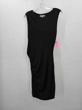 Pre-Owned Banana Republic Black Size Medium Knee Length Sleeveless Dress