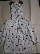 Disney Junior Minnie Mouse Hooded Windbreaker Size 6
