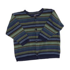 Flomax, Strickjacke, Unisex (Kinder), Größe: 86/92, Blau/Grün/Gelb #OLi