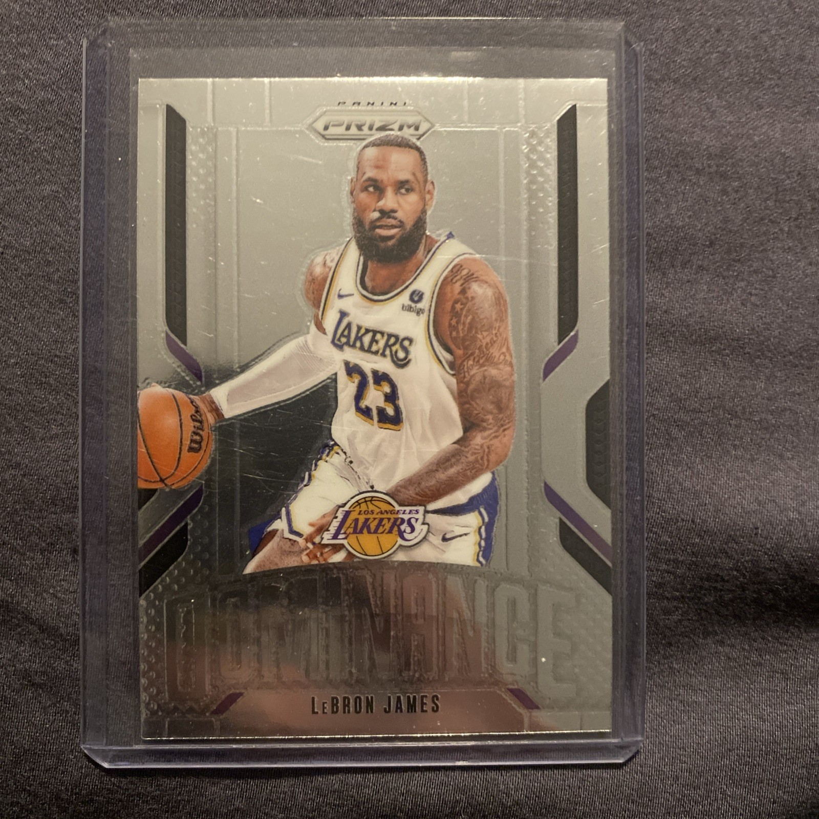 2024-25  Panini Prizm - Dominance LeBron James #3 Silver Prizm
