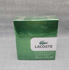 Lacoste Essential Men's EDT Spray 4.2 Fl. Oz.  green outer box Old Formula