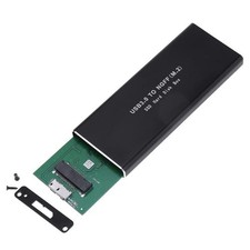 BOWONG M.2 SATA to USB 3.0 External SSD Reader Converter Adapter Black