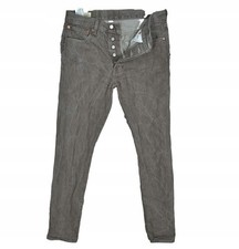 LEVIS Lotto 501 Fungo Uomo Denim Jeans Pantaloni W32 L32