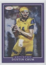 2022 SAGE Low Series Artistry Purple Dustin Crum #ART-DC 2b2