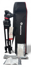 NEW Manfrotto MVT502AM Tripod  MVH502A Fluid Video Head  Premium Padded Case