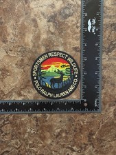 POLO RALPH LAUREN BRAND NEW SPORTSMEN RESPECT WILDLIFE PATCH