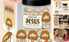 Blessing Jar 60 Daily Scripture Encouragement Cards, Faith Positive Jesus