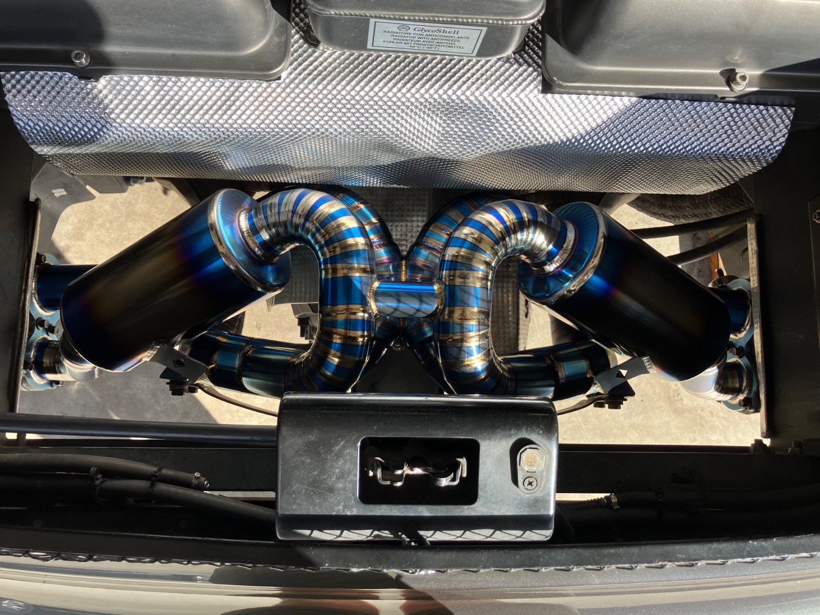 Ferrari F430 Titanium X Pipe Valved Exhaust