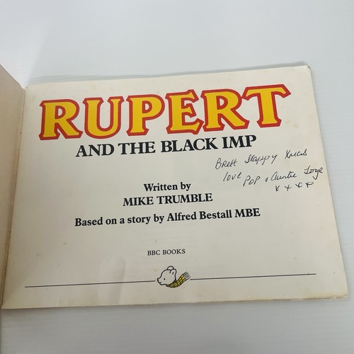 2 X Rupert And The Secret Boat Rupert And The Black Imp By Mike Trumble - Picture 9 of 20