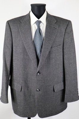 Bexleys Man grau-meliertes Sakko Gr.28/XXL Schurwolle Kaschmir Top Zustand