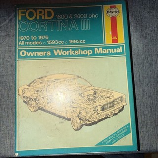 Ford Cortina III 1600 & 2000 OHC 1970–1976 – Haynes Manual No. 295