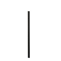 "Papstar 87510 Papstar Papier-Trinkhalm \"Pure\", 150 Mm, Schwarz"