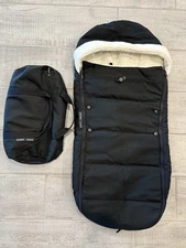 Babyzen / Stokke Yoyo Winter Footmuff with Bag - Black Never Used Strolled Pad