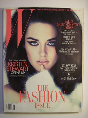 Brand New 2011 September W Magazine Actress Kristen Stewart Newsstand Copy