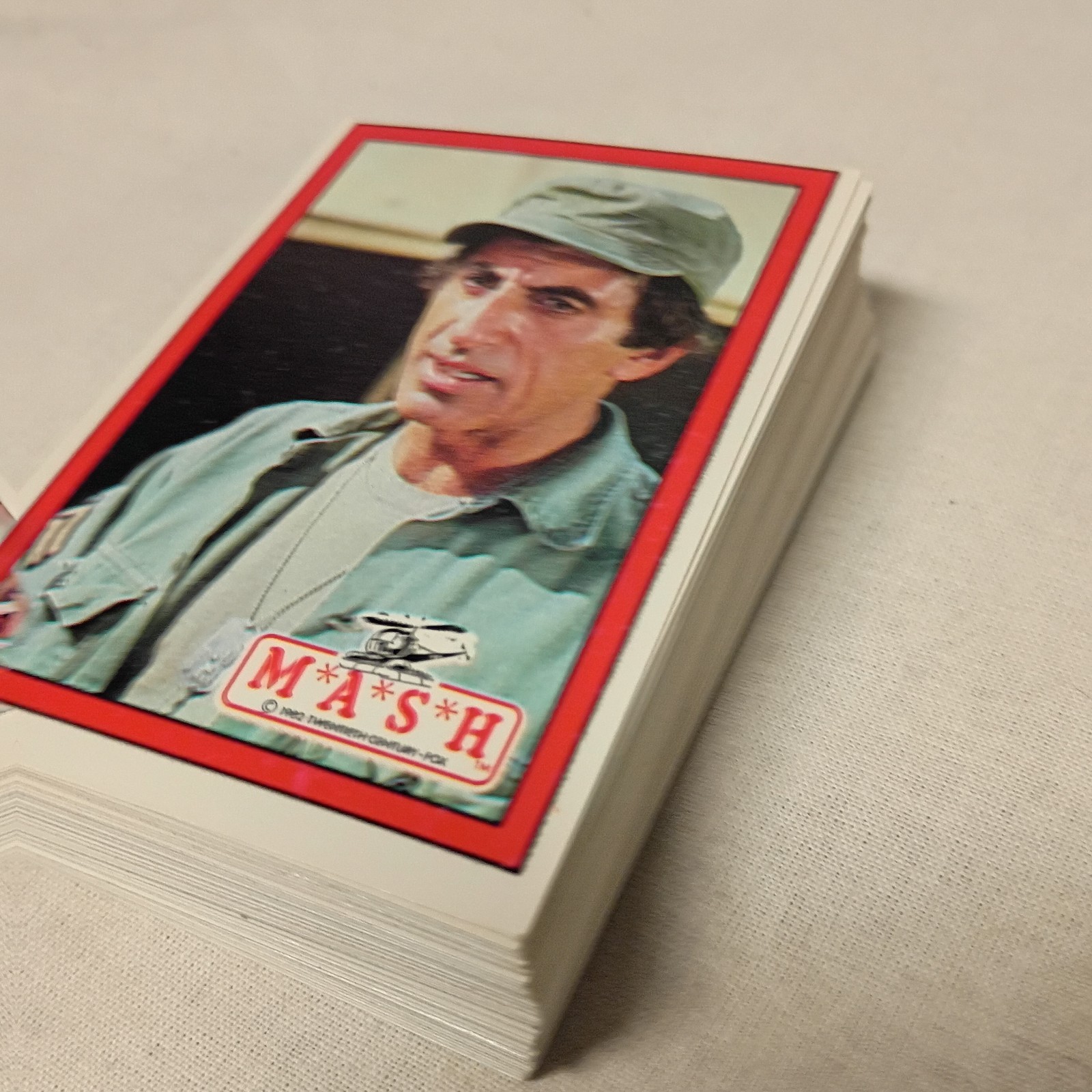 Mash 1982 Card Set 66 / Mash 4077 Th  Iv Bottle By Hawkeye Distilling Co. Lot