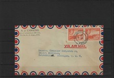 AB924) Alter Beleg 1948 Antigua in die USA