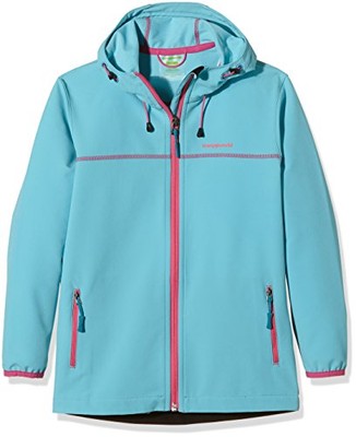 Trango Kinder Jacke mit Kapuze Windjacke, Sport Outdoor, VIKO, Blau, 14 Jahre