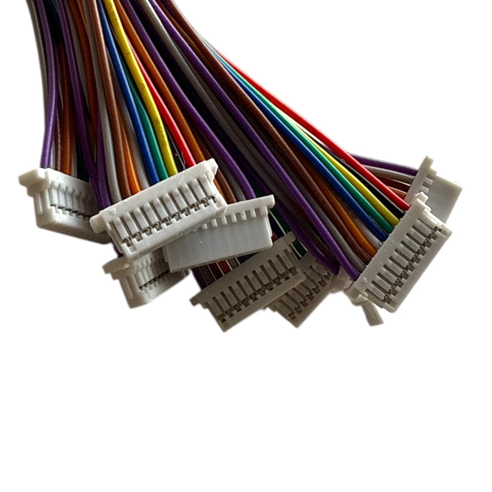 JST-SH 1.0mm 10Pin Plug Receptacle Wire Harness 20 Set for LCD Interface PCB DIY - Image 2 of 4