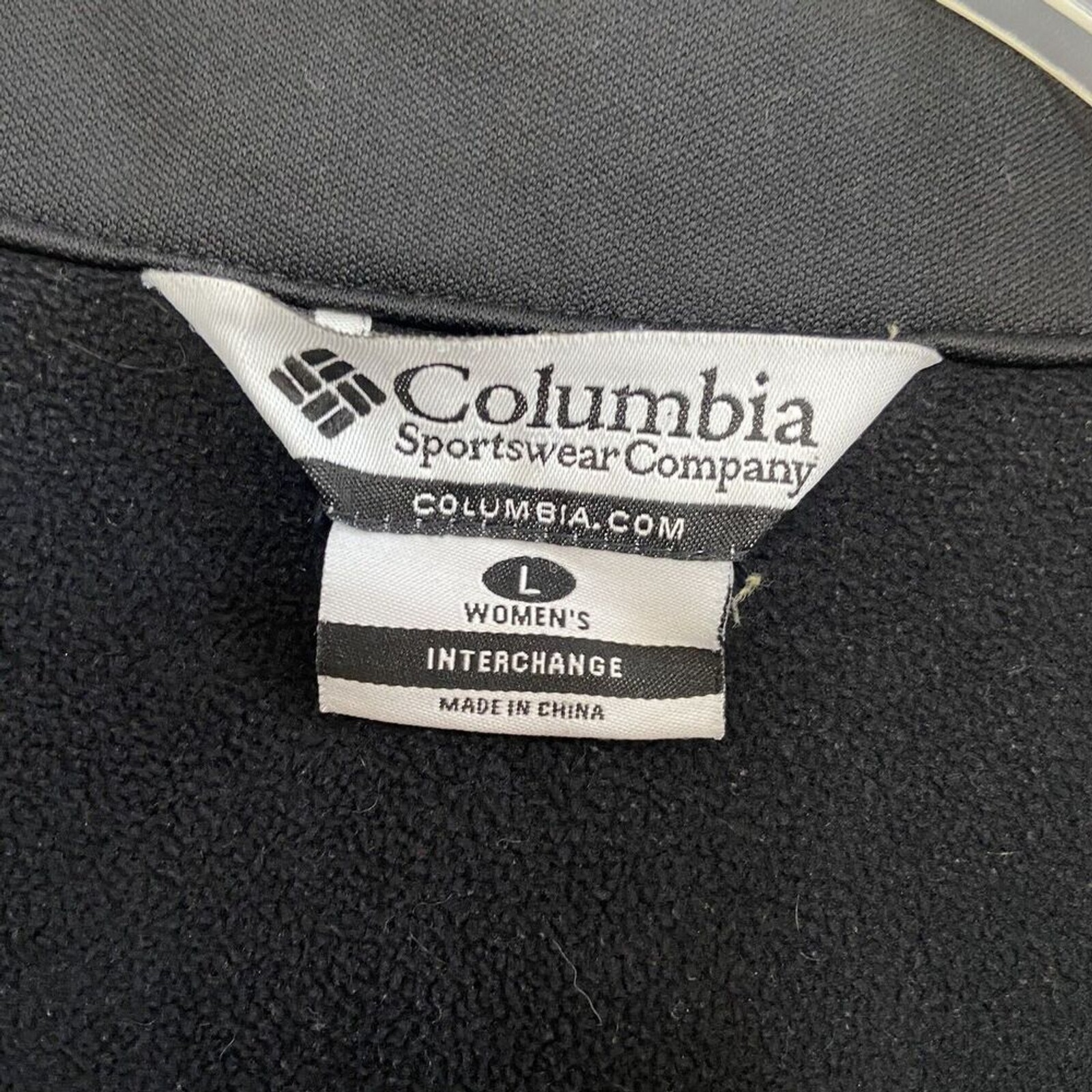 Columbia Interchange Soft Shell Jacket Black Red … - image 5