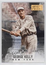 2017 Panini Diamond Kings Artist's Proof Gold 74/99 George Kelly #11 HOF 0l2