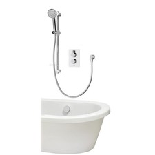 Aqualisa DRMDCV2.ADBTX.RND Dream Thermostatic Mixer Shower Bath Fill Rnd Chrome