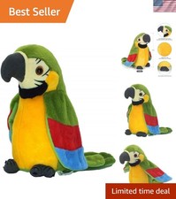 Cute Talking Parrot Plush - Repeat and Play, Perfect Gift for Kids 3 