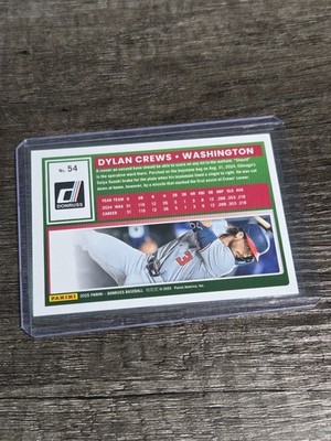 2025 Panini Donruss Baseball - DYLAN CREWS #54 - Optic Rated