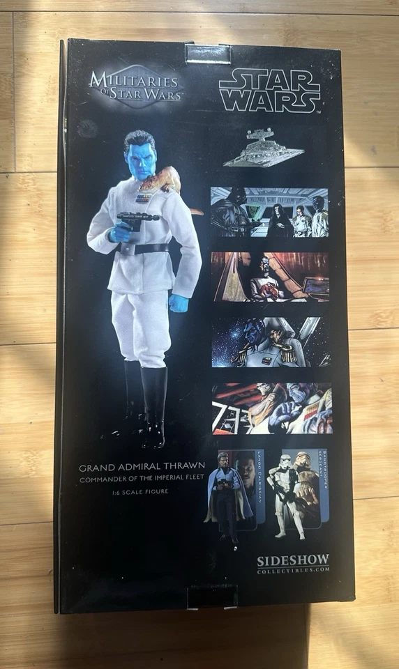Grand Admiral Thrawn – 2009 Sideshow Militaries of Star Wars 12” Figure - Image 3 of 4