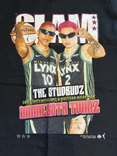 Courtney Williams & Natisha Hiedeman Minnesota Lynx StudBudz Authentic Slam Med
