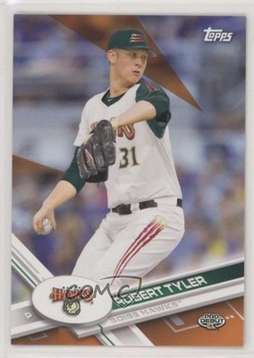 2017 Topps Pro Debut Orange 17/25 Robert Tyler #192 fm0