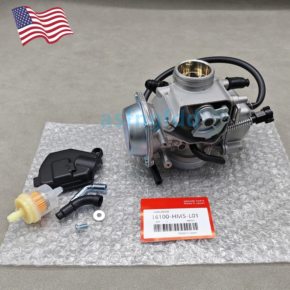 NOVO! Novo Carburador 16100-HM5-L01 Para Honda 1988-2000 Fourtrax 300 TRX300 - Imagem 4 de 4