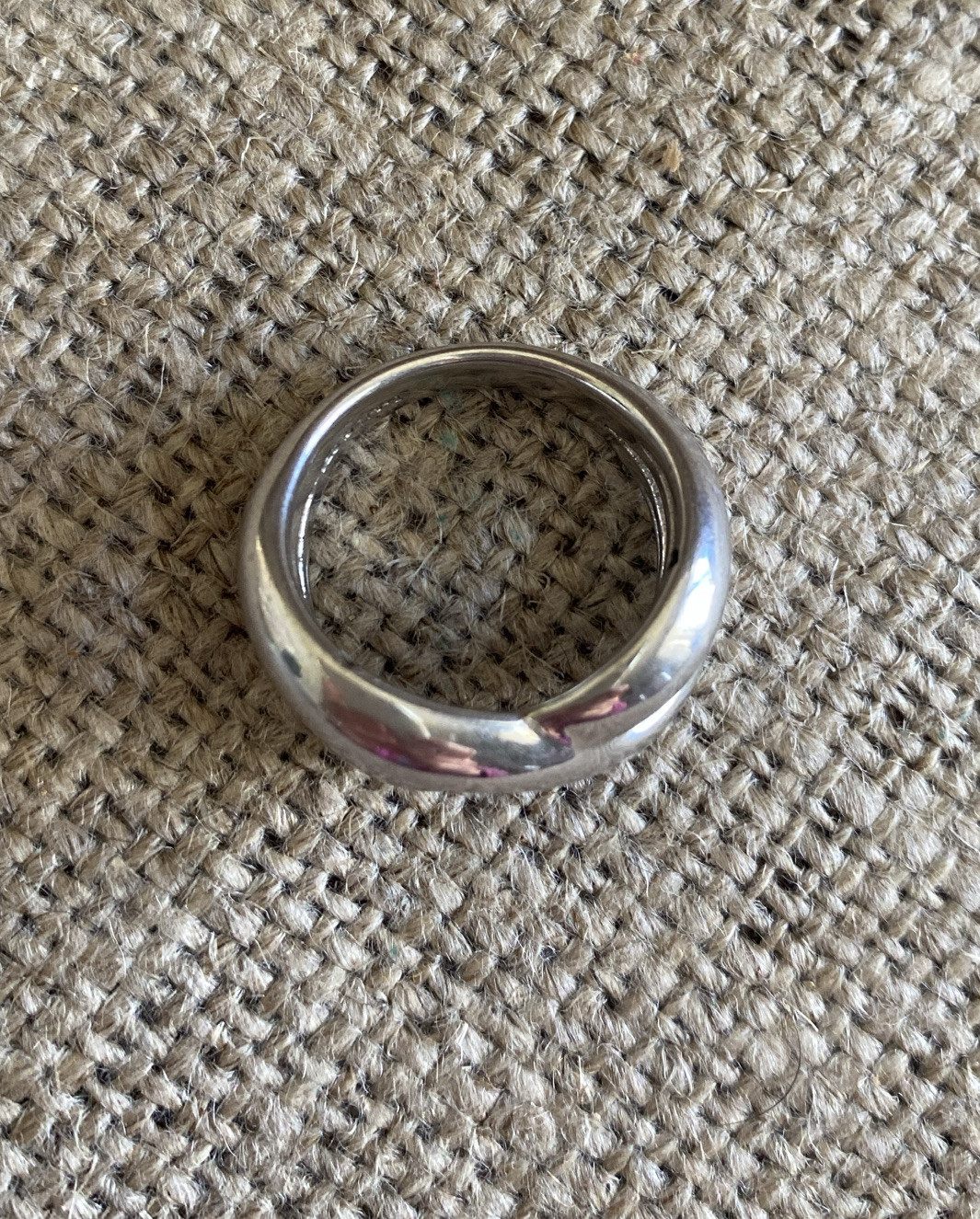 Sterling Silver Ring Unique Twist - image 2