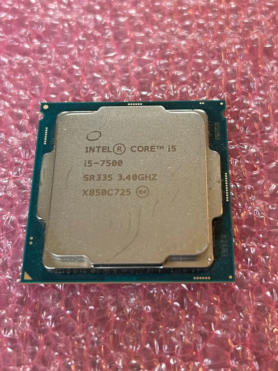 Intel Core i5-7500 Processor Model Computer Processors (CPUs) for