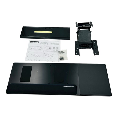 Fellowes Designer Suites Compact Keyboard Tray Black, 80178