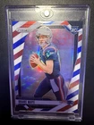 2024 Panini Prizm - Rookies Drake Maye #329 Red White & Blue Prizm (RC)