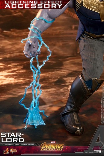 Hot Toys Avengers Infinity Wars *STAR LORD* MMS539 nuevo nuevo embalaje original - Imagen 4 de 5