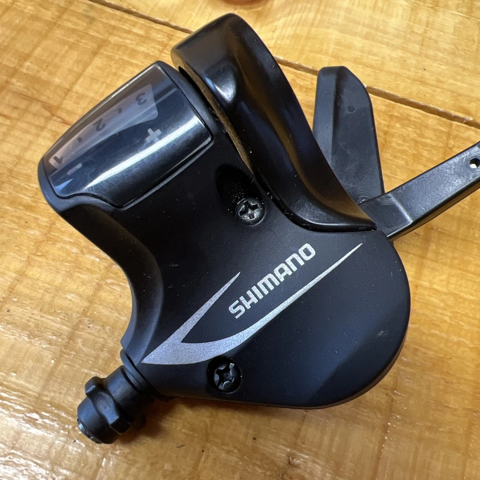 Shimano Deore Rapid Fire Trigger Shifters 3s + 8s (SL-M360) Black - Image 3 of 4