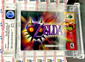 Legend Of Zelda Majora's Mask Nintendo N64 New Sealed WATA PSA CGC VGA MINTY
