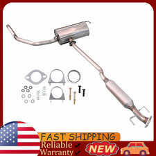 Stainless Steel Resonator Muffler Tailpipe For 2011-2016 Toyota Sienna 3.5l Fwd Stainless Steel Resonator Muffler Tailpipe For 2011-2016 Toyota Sienna 3.5l Fwd