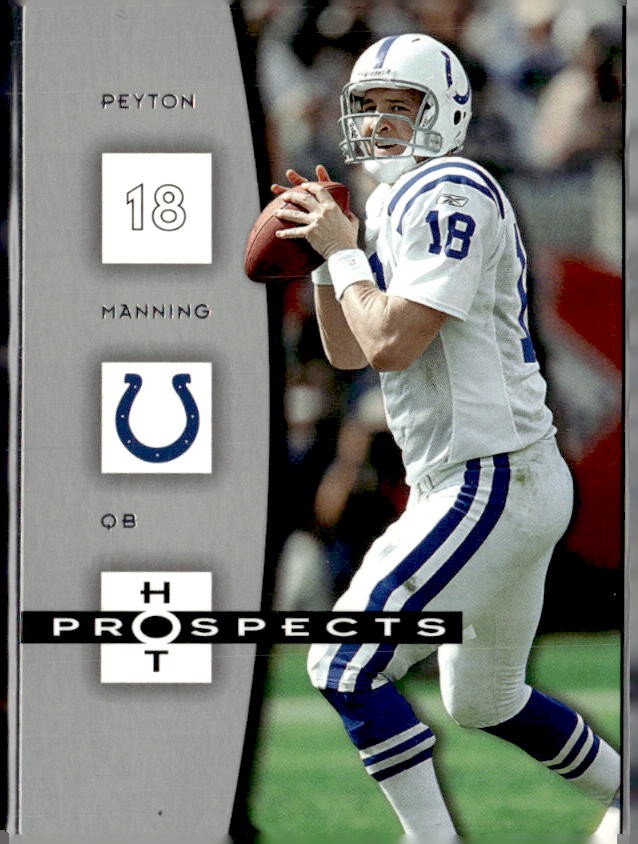 2006 Fleer Hot Prospects HOF #41 Peyton Manning (H)  Indianapolis Colts