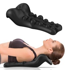 Neck and Shoulder Relaxer with Upper Back Massage Point, Cervical Traction De...