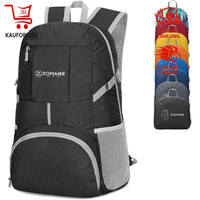 Faltbarer Rucksack 35L Wasserdicht Klein FüR Damen Herren Outdoor Wandern