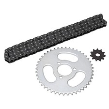 VBESTLIFE Drive Sprocket Chain Combo, Front and Rear Sprocket Chain Replaceme...