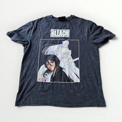 Bleach T-Shirt Gr M Acid Wash Vintage Look Anime Manga Shirt Rukia Kuchiki