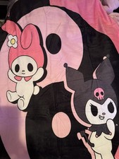 Kuromi Plush Throw Blanket 50  x40  Super Soft new